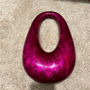 Small acrylic purse